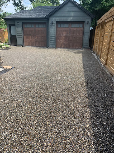 permeable driveway in Toronto riverdale by Dream pave