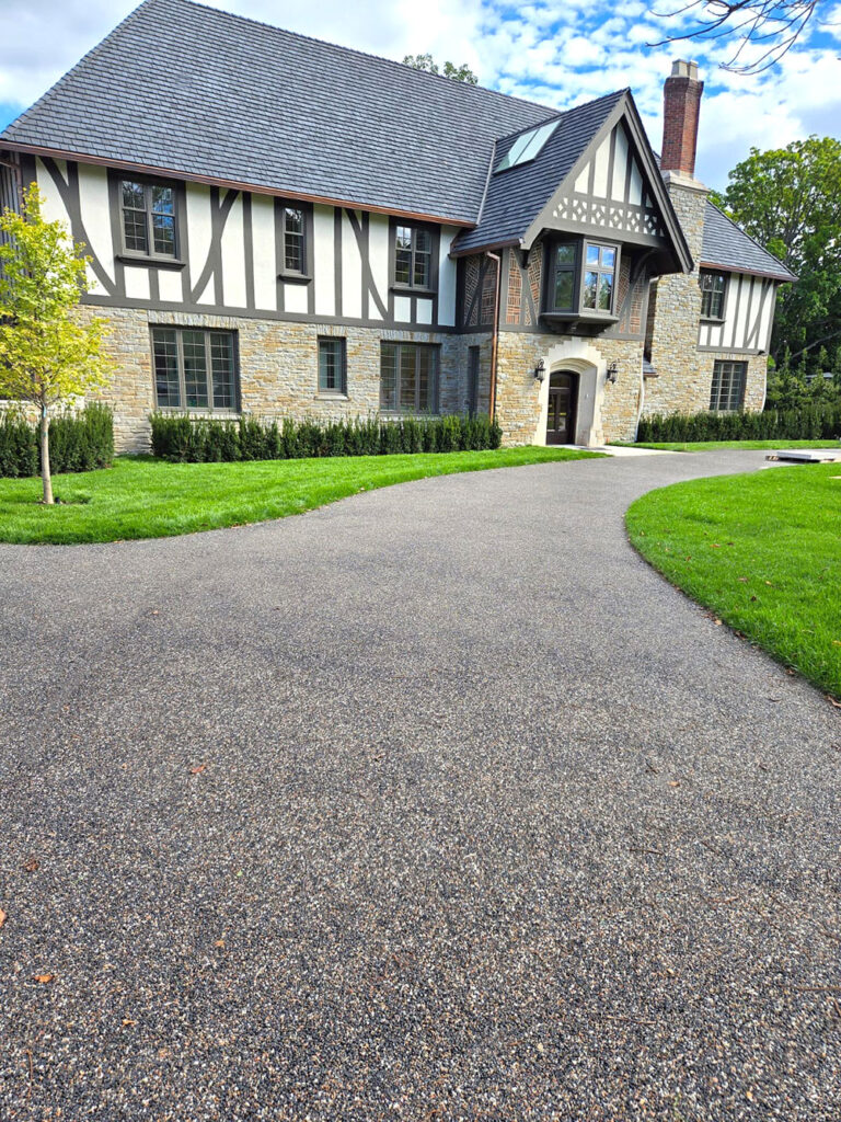 permeable driveway by dream pave in etobicoke