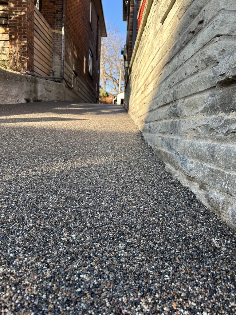 permeable driveway in Toronto high park by Dream pave