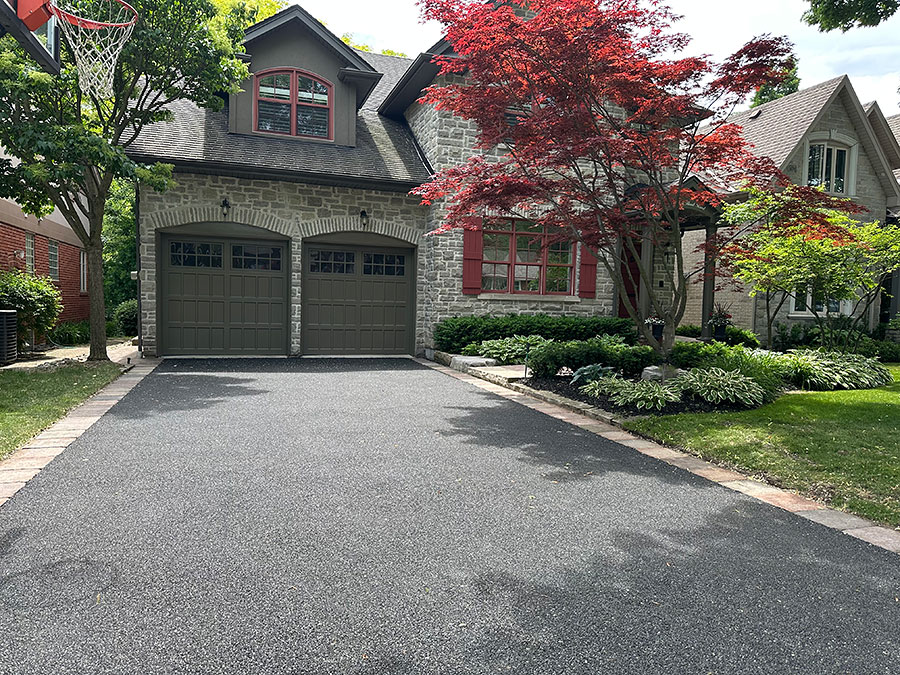 permeable driveway in Toronto by Dream Pave